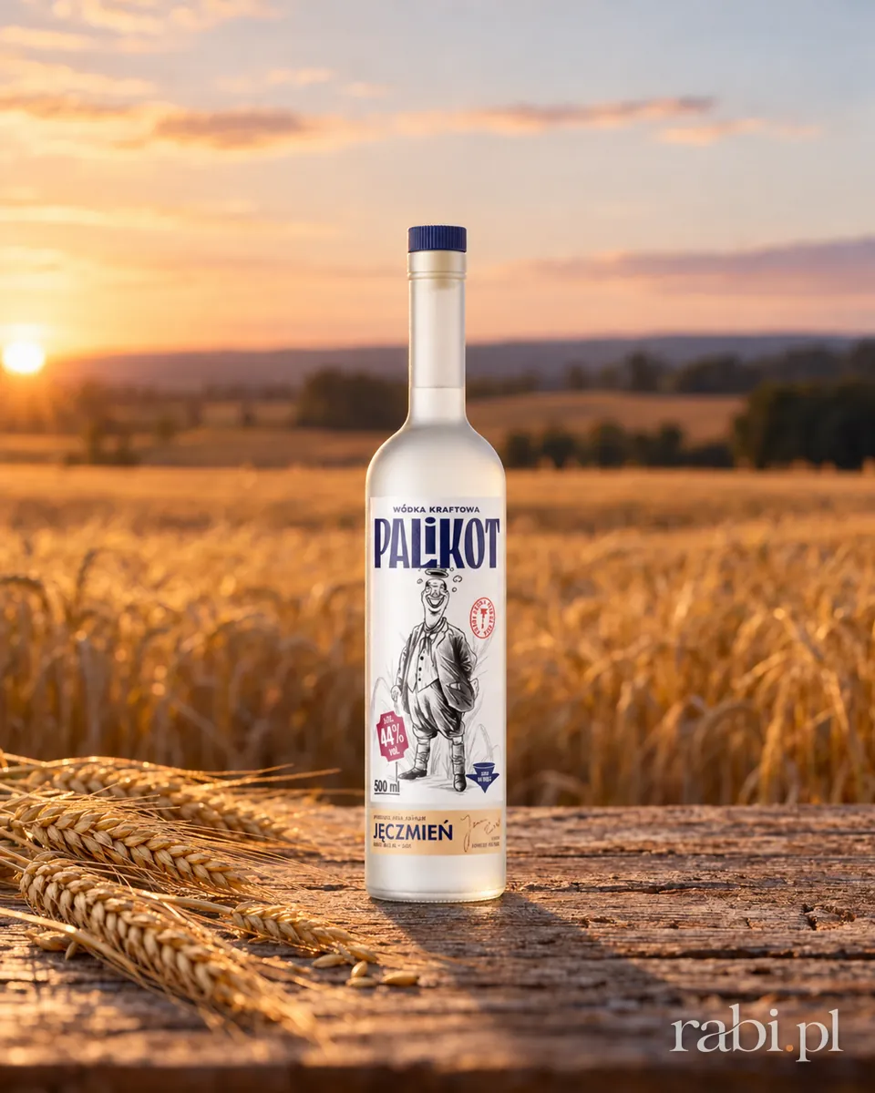 Butelka Palikot Jęczmień w aranżacji