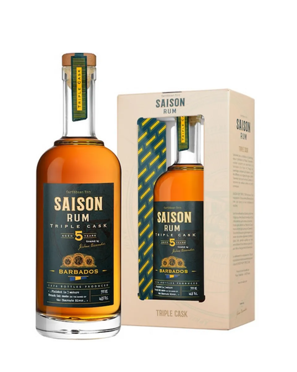 Butelka Saison Tripple Cask Barbados 5Yo