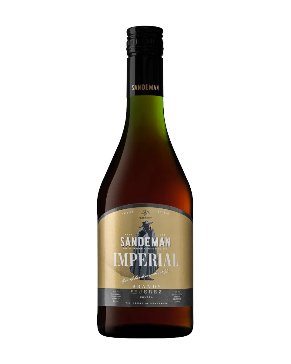 Butelka Sandeman Imperial Brandy