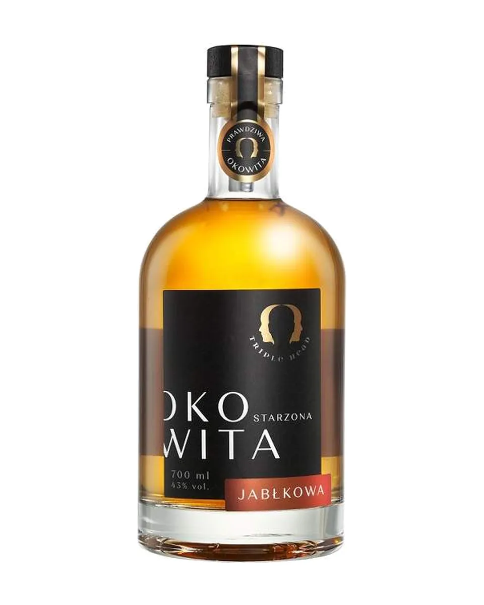 Butelka Silesia Distillery Okowita Jabłkowa Starzona