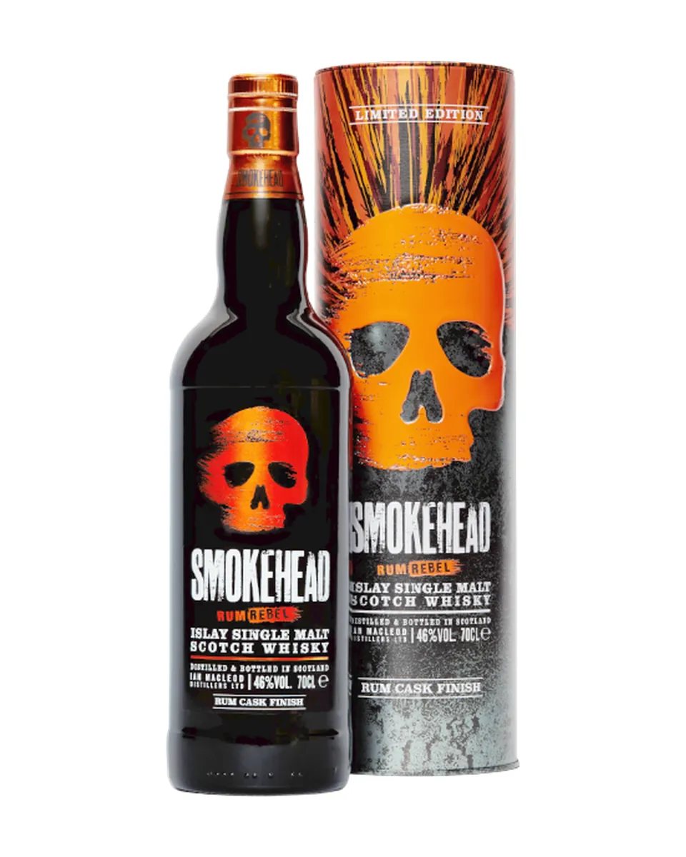 Butelka Smokehead Rum Rebel Islay