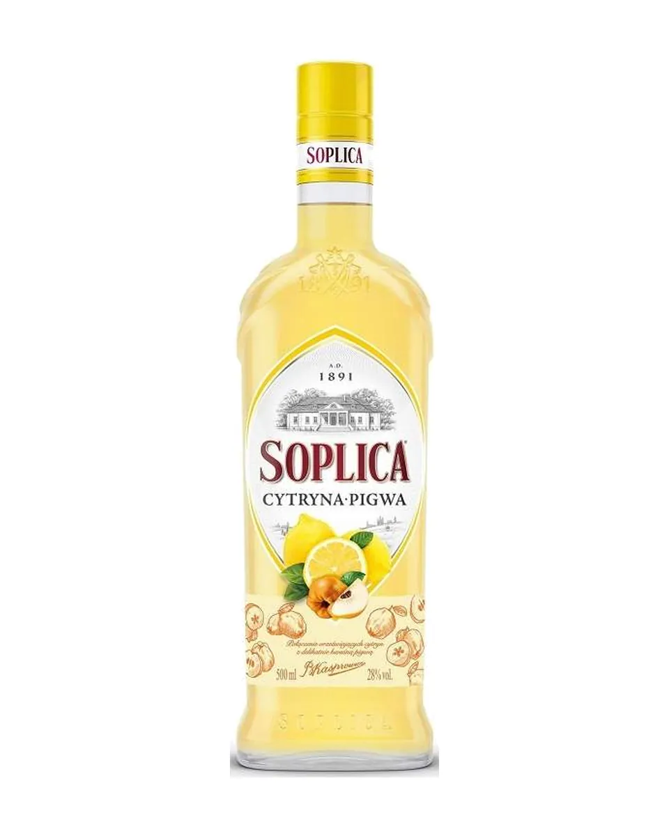 Butelka Soplica Cytryna-Pigwa