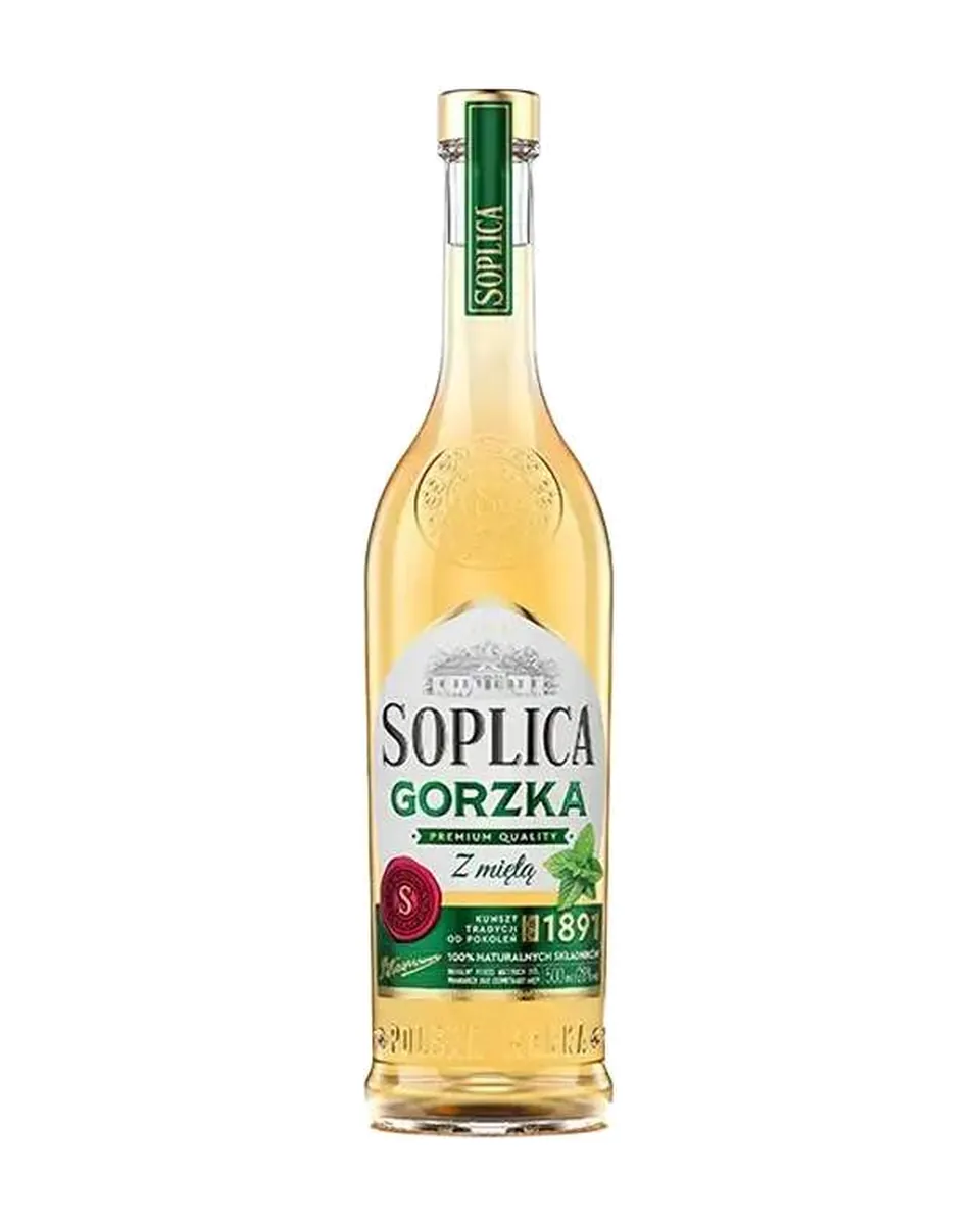Butelka Soplica Gorzka z Miętą