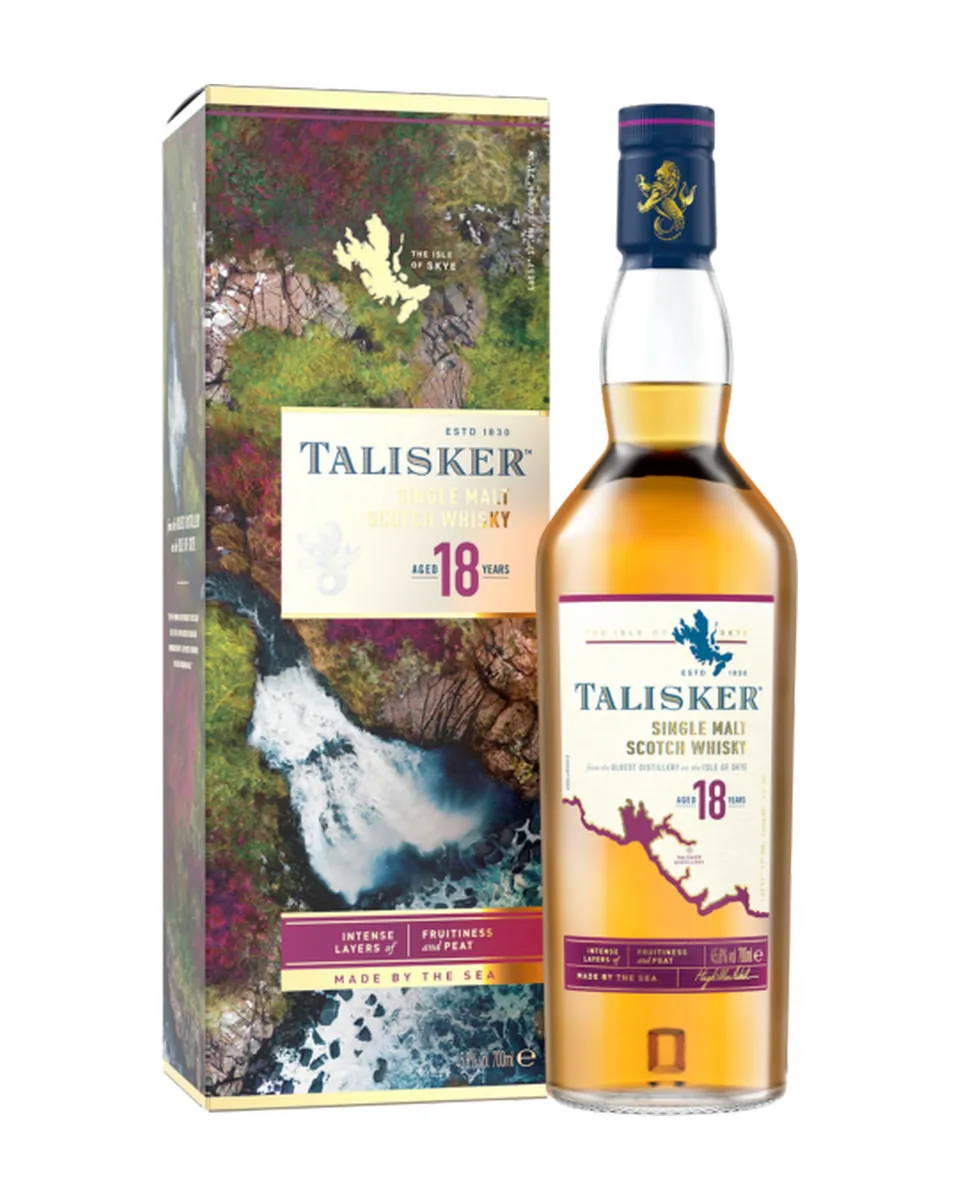 Butelka Talisker 18YO
