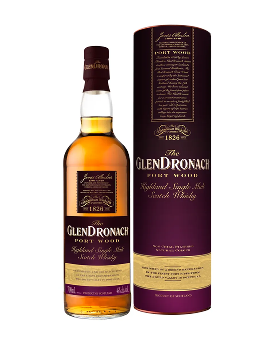 Butelka The GlenDronach Port Wood Highland Single Malt Scotch