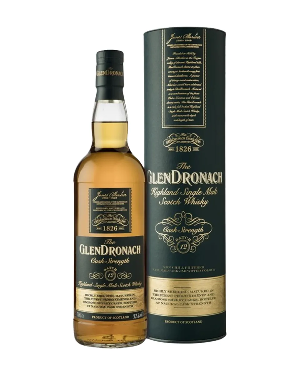 Butelka The Glendronach Single Malt Cask Strength Batch 12