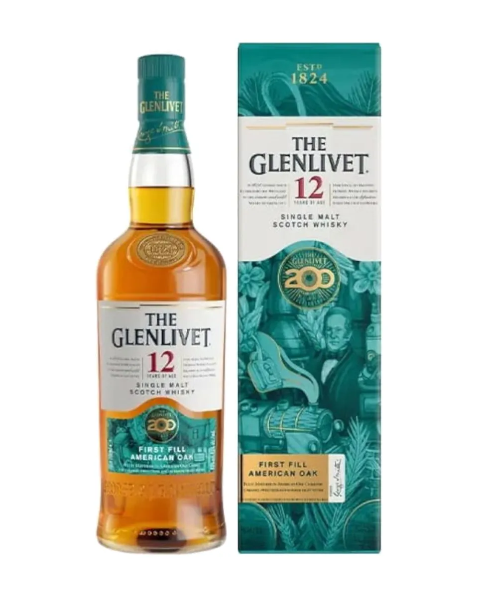 Butelka The Glenlivet 12YO 200 Years Anniversary