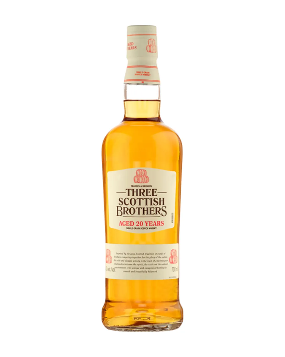 Butelka Three Scottish Brothers Single Grain 20Y