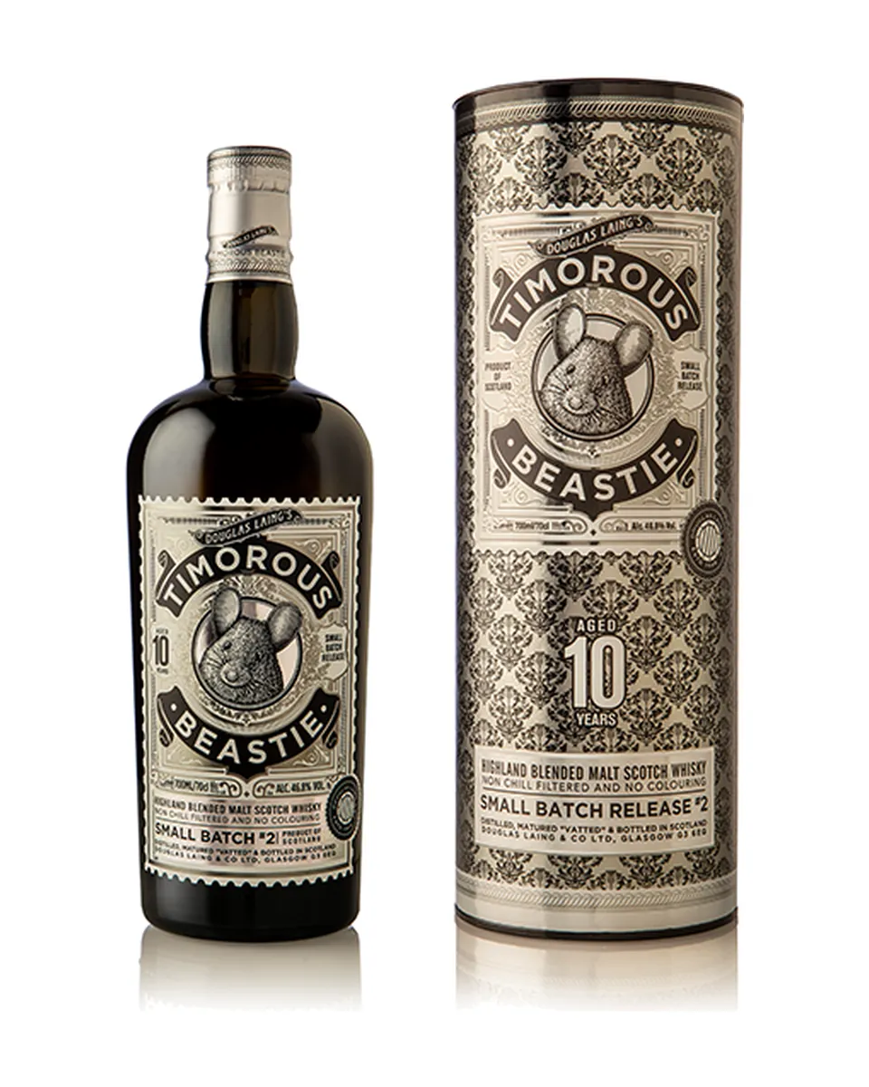 Butelka Timorous Beastie Blended Malt Whisky 10YO