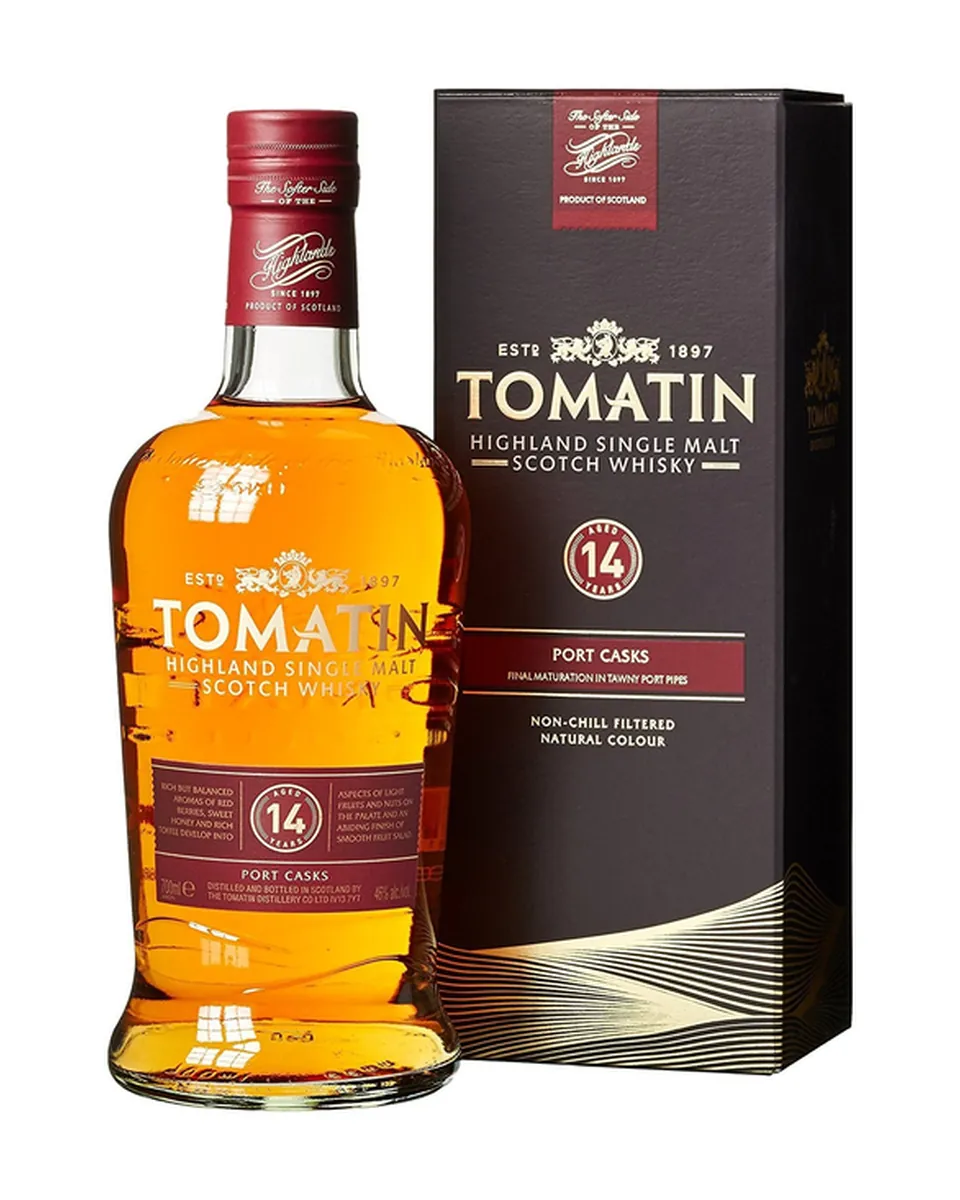 Butelka Tomatin 14 Yo Port Casks