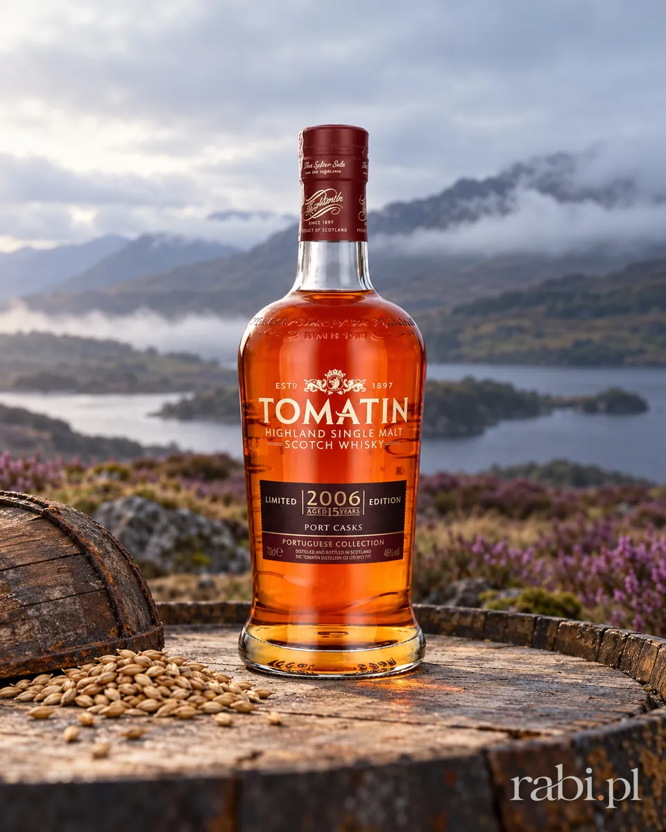 Butelka Tomatin 15 YO Port Cask