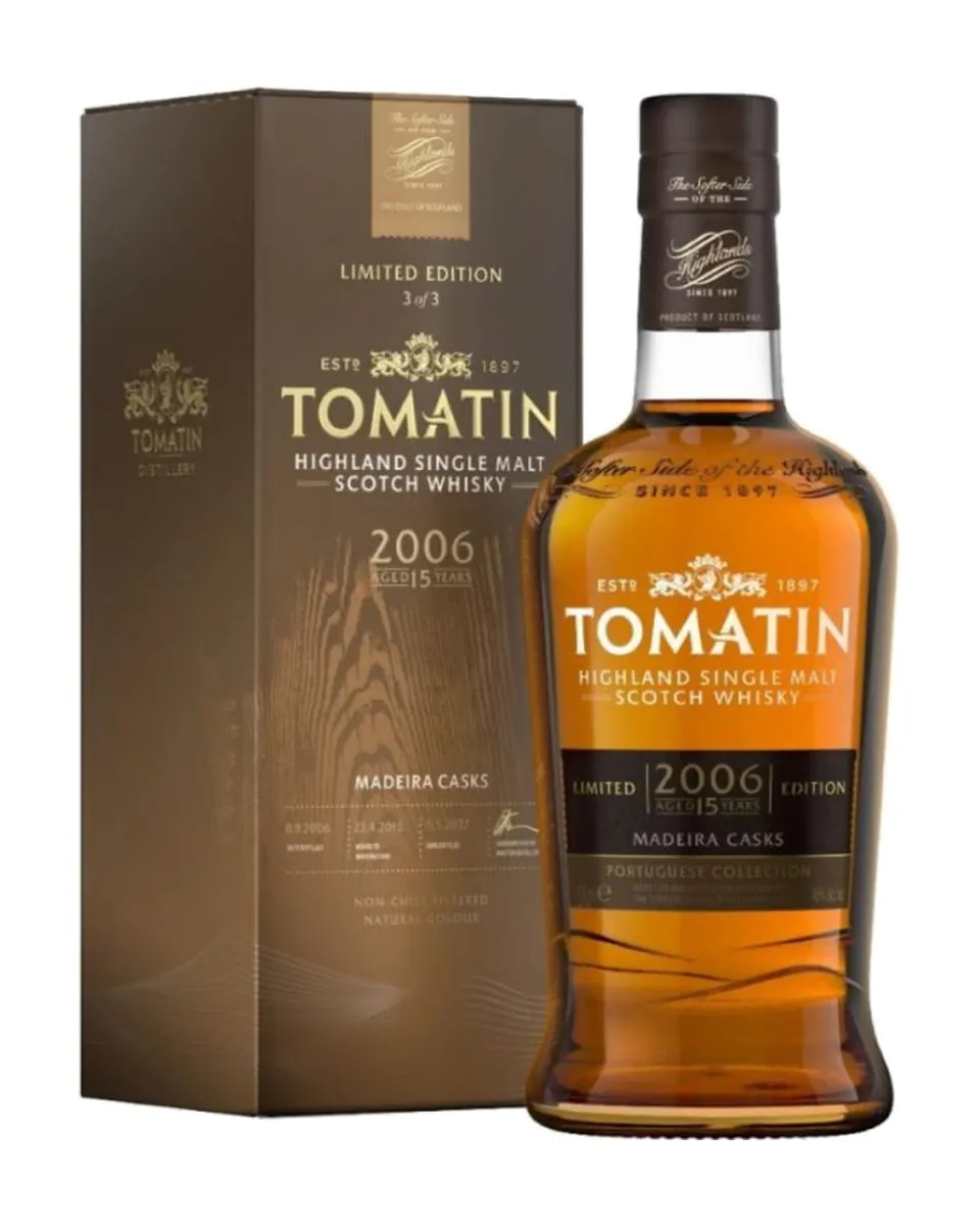 Butelka Tomatin 15 YO Port Cask Madeira