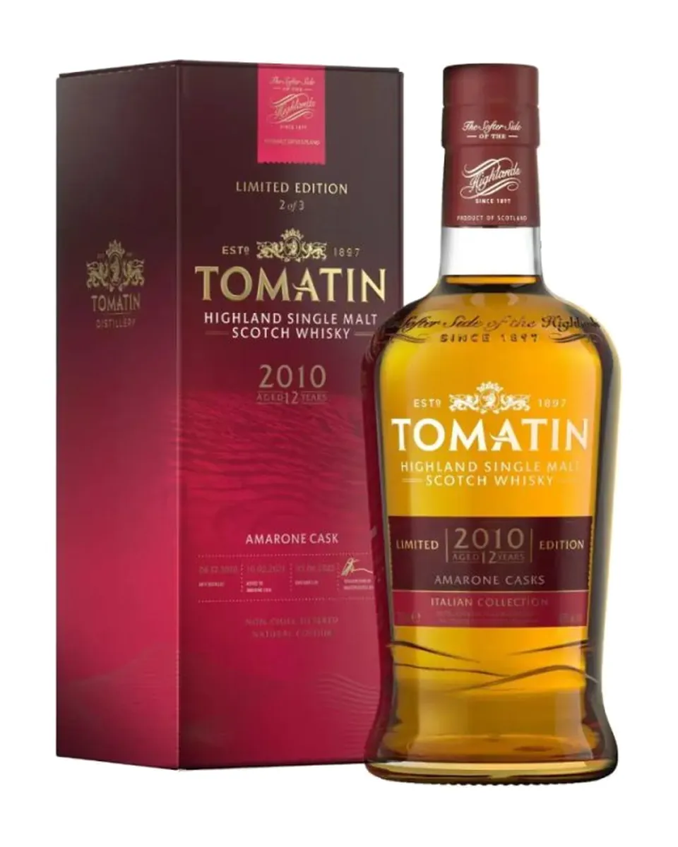 Butelka Tomatin Amarone Cask