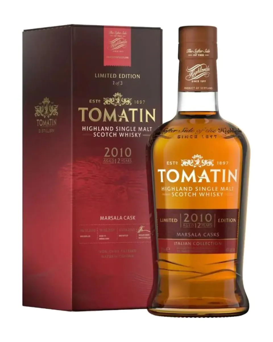 Butelka Tomatin Marsala Cask