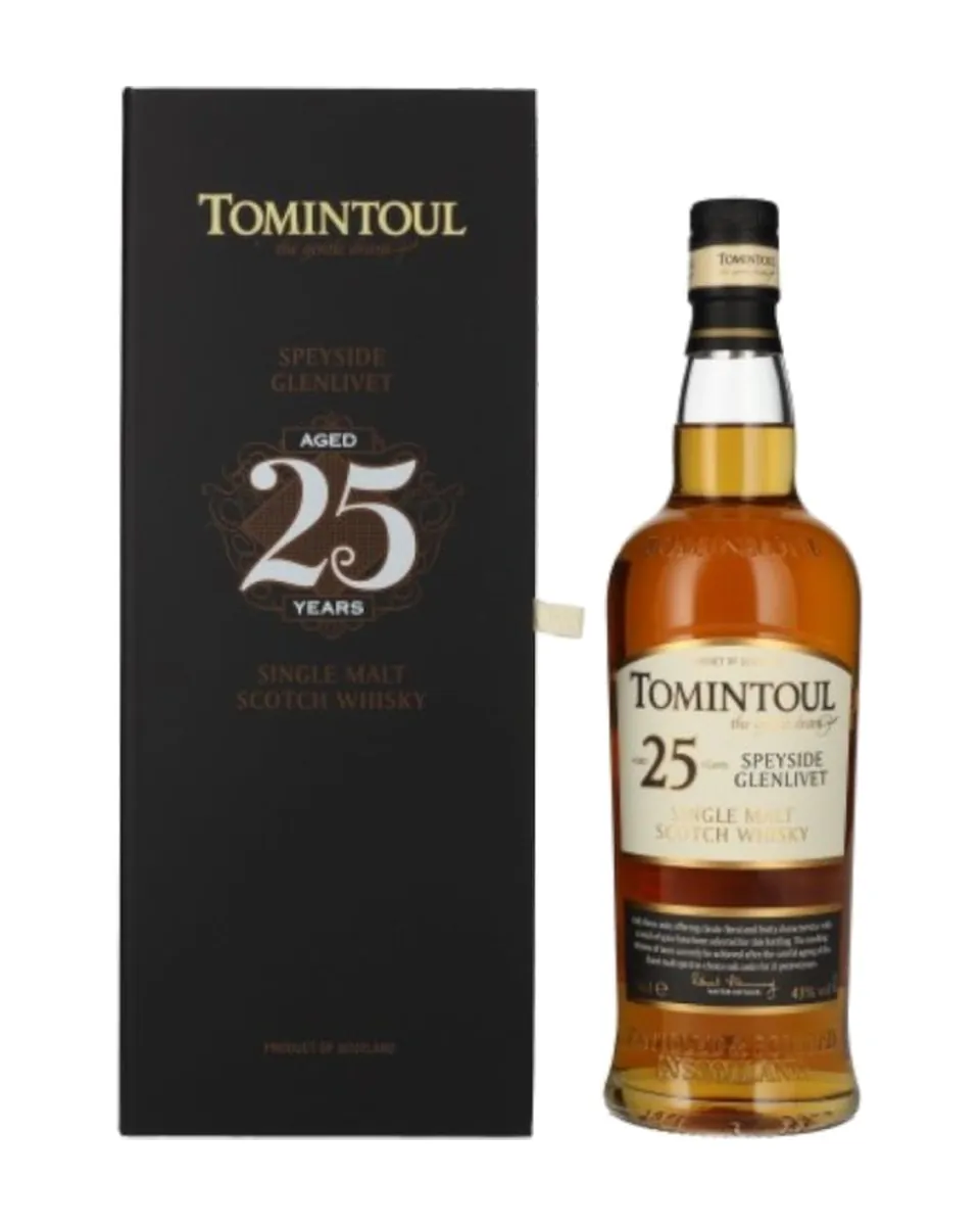 Butelka Tomintoul 25YO
