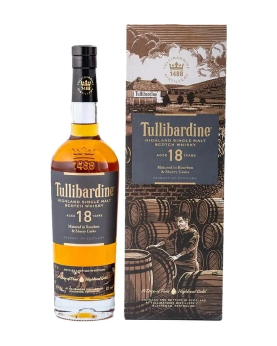 Butelka Tullibardine 18YO