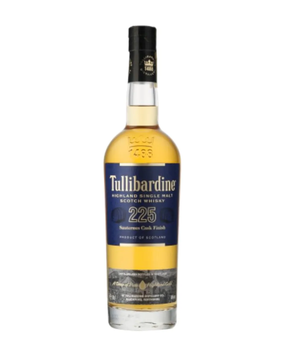 Butelka Tullibardine 225 Sauternes Cask Finish