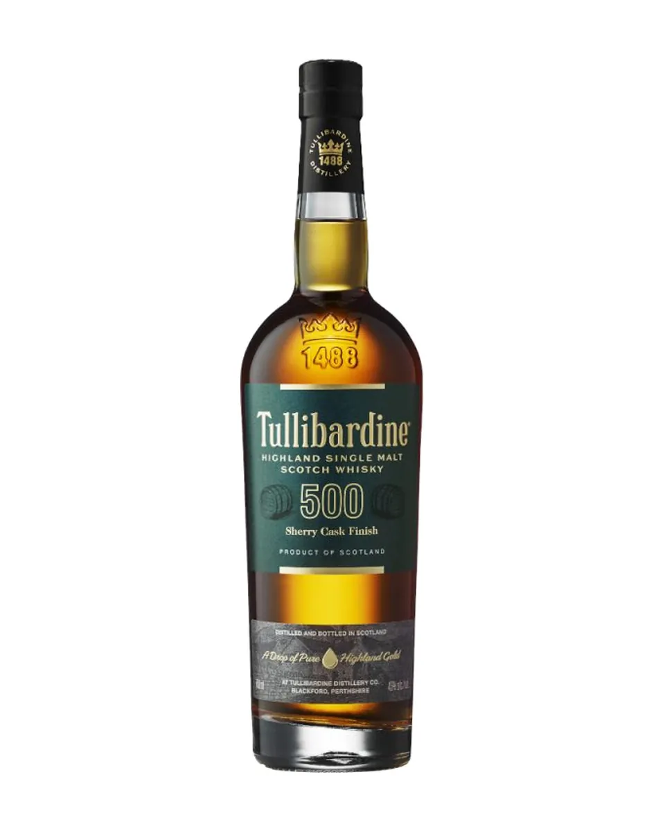 Butelka Tullibardine 500 Sherry Cask Finish
