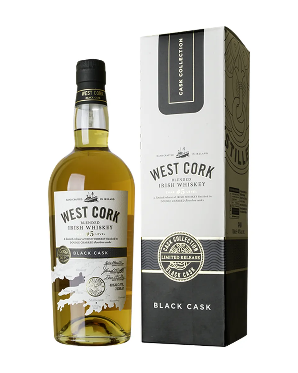 Butelka West Cork Black Cask Irish