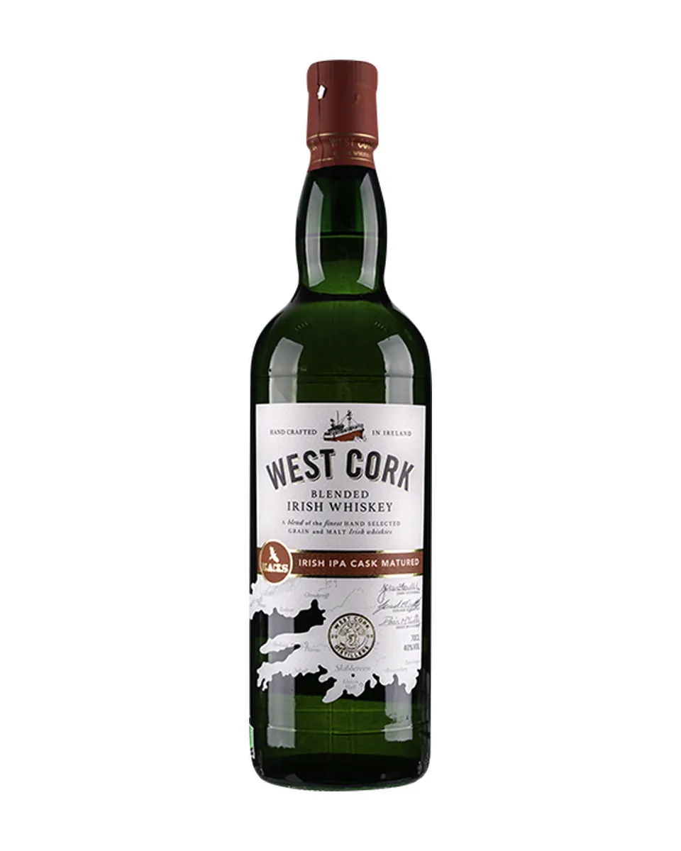 Butelka West Cork Blended Irish Whiskey IPA Cask Matured
