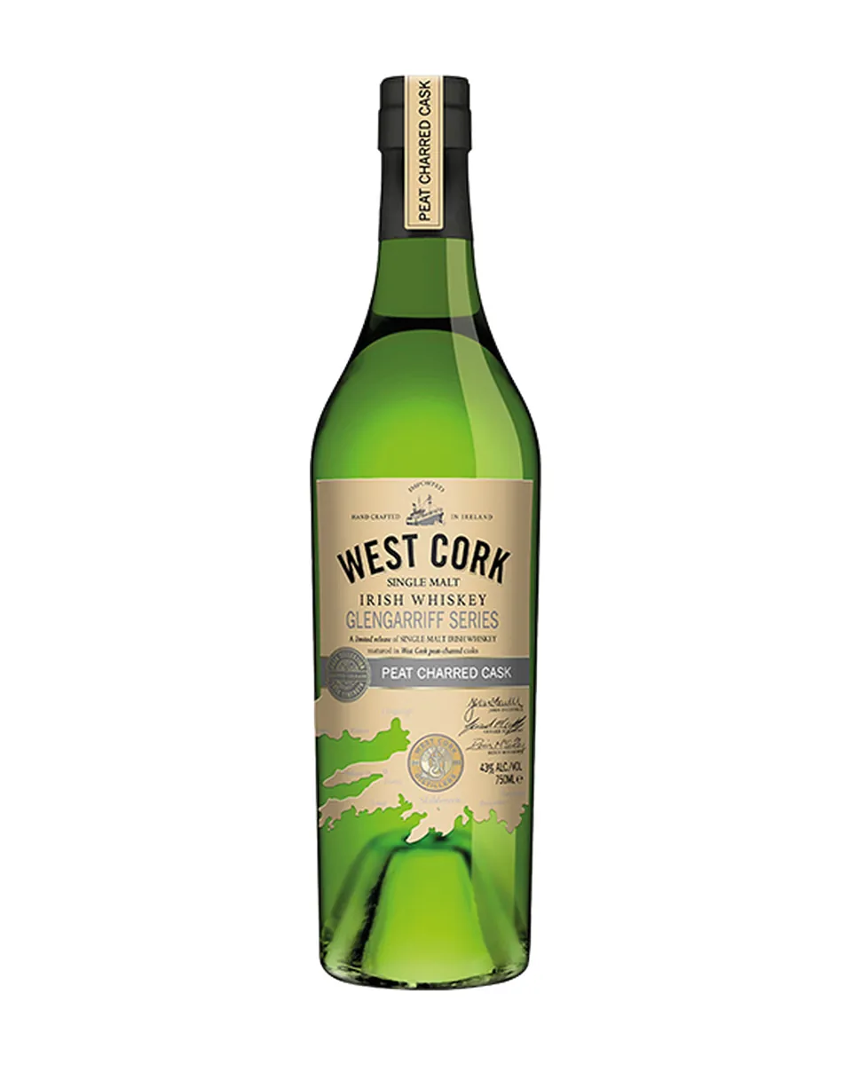 Butelka West Cork Glengarriff Peat Charred Cask