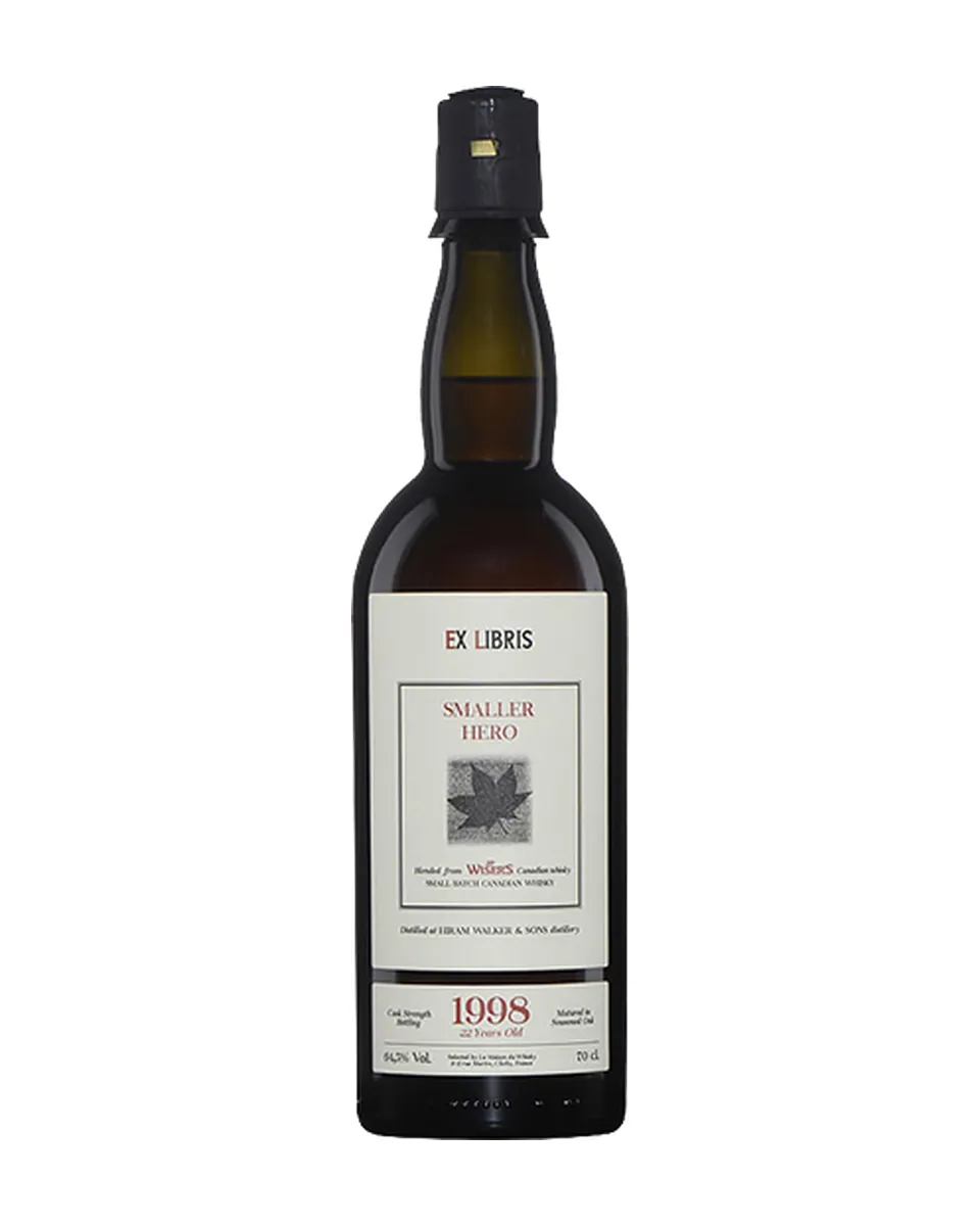 Butelka Wiser's 1998 Ex Libris Smaller Hero