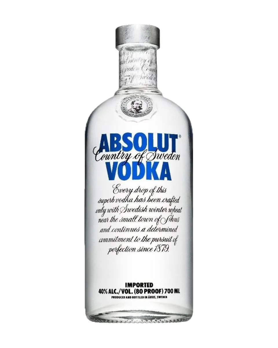 Butelka Wódka Absolut Blue