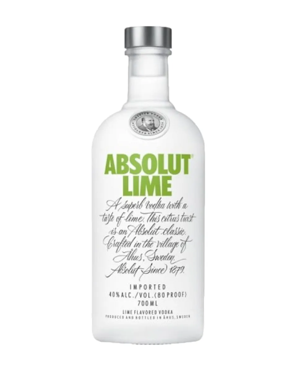 Butelka Wódka Absolut Lime