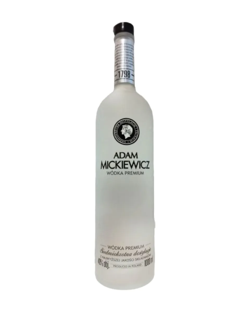 Butelka Wódka Adam Mickiewicz