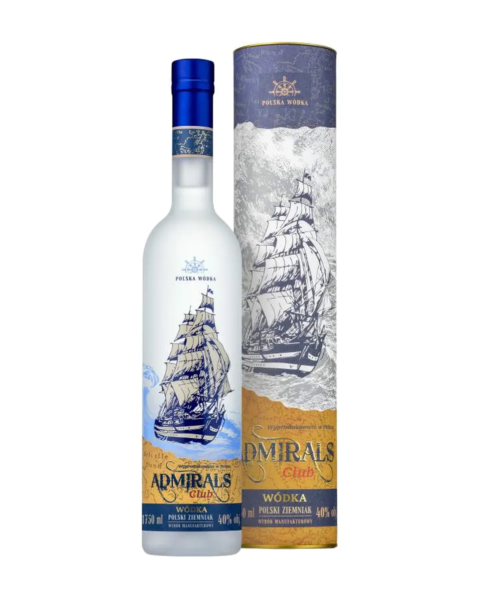 Butelka Wódka Admirał Ziemniak w tubie