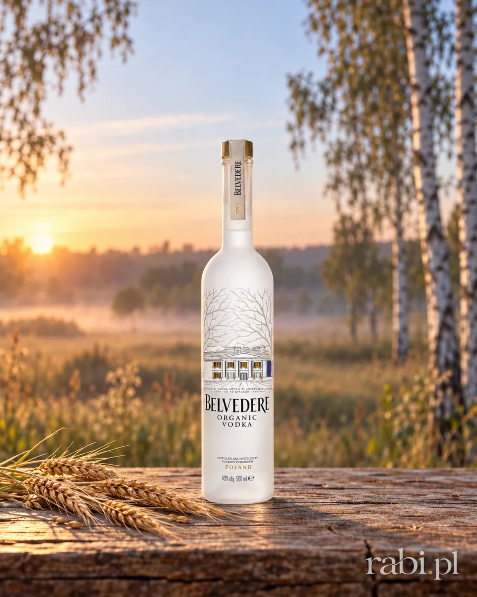 Butelka Wódka Belvedere Organic w aranżacji