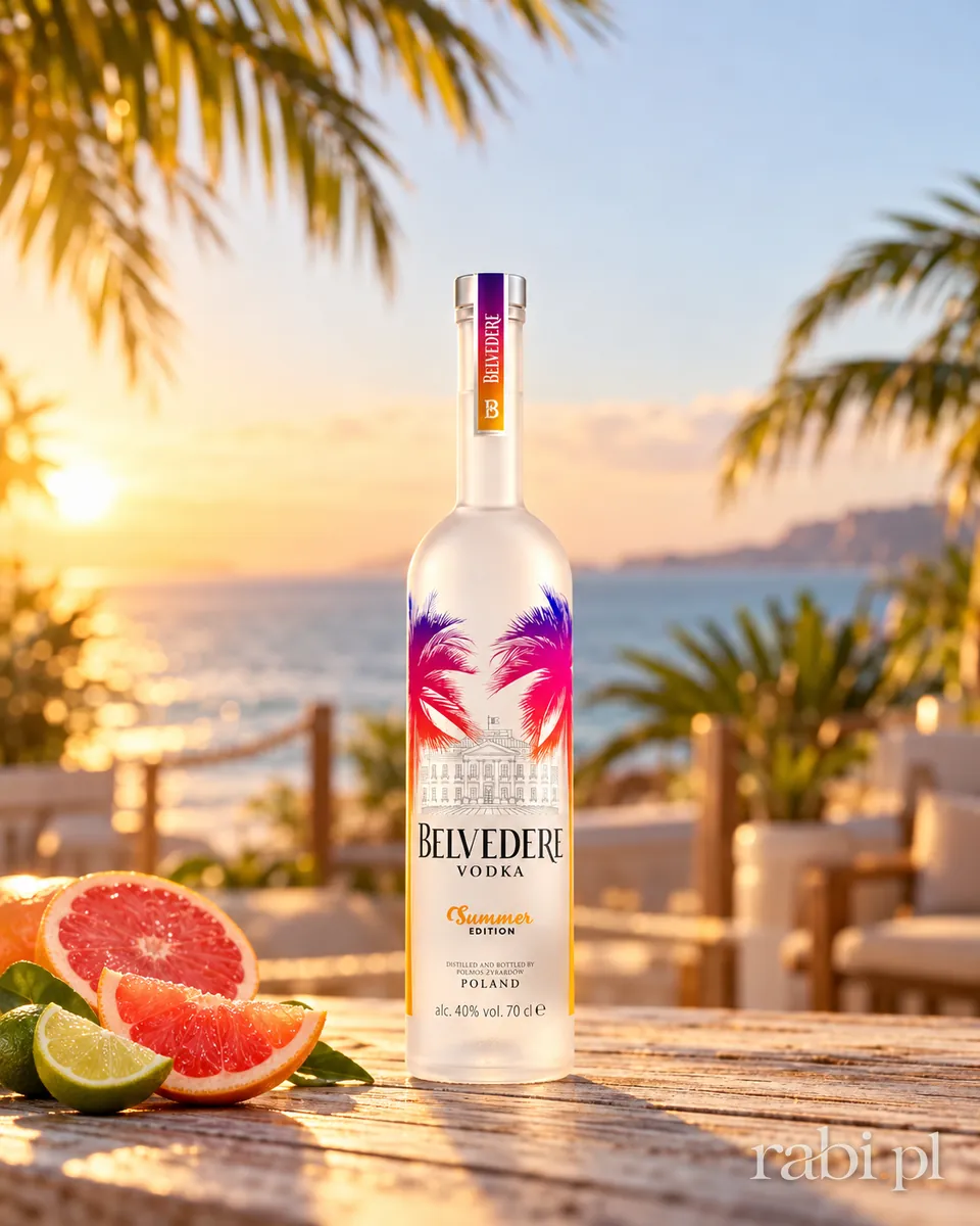 Butelka Wódka Belvedere Summer Edition w aranżacji