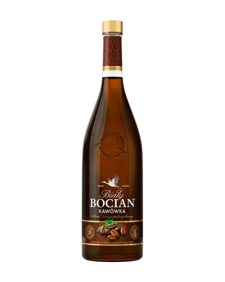 Butelka Wódka Biały Bocian Kawówka