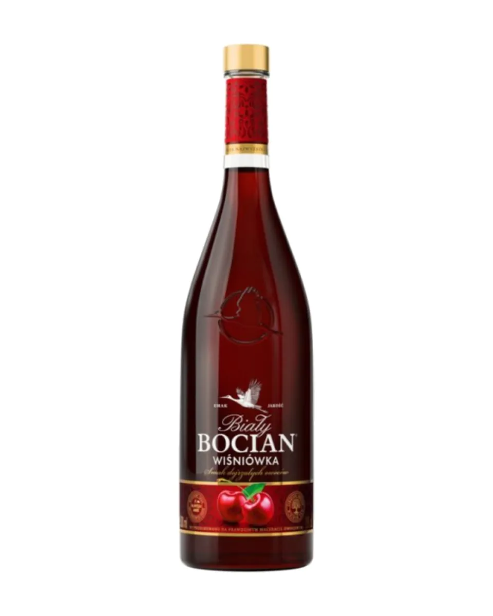 Butelka Wódka Biały Bocian Wiśniówka