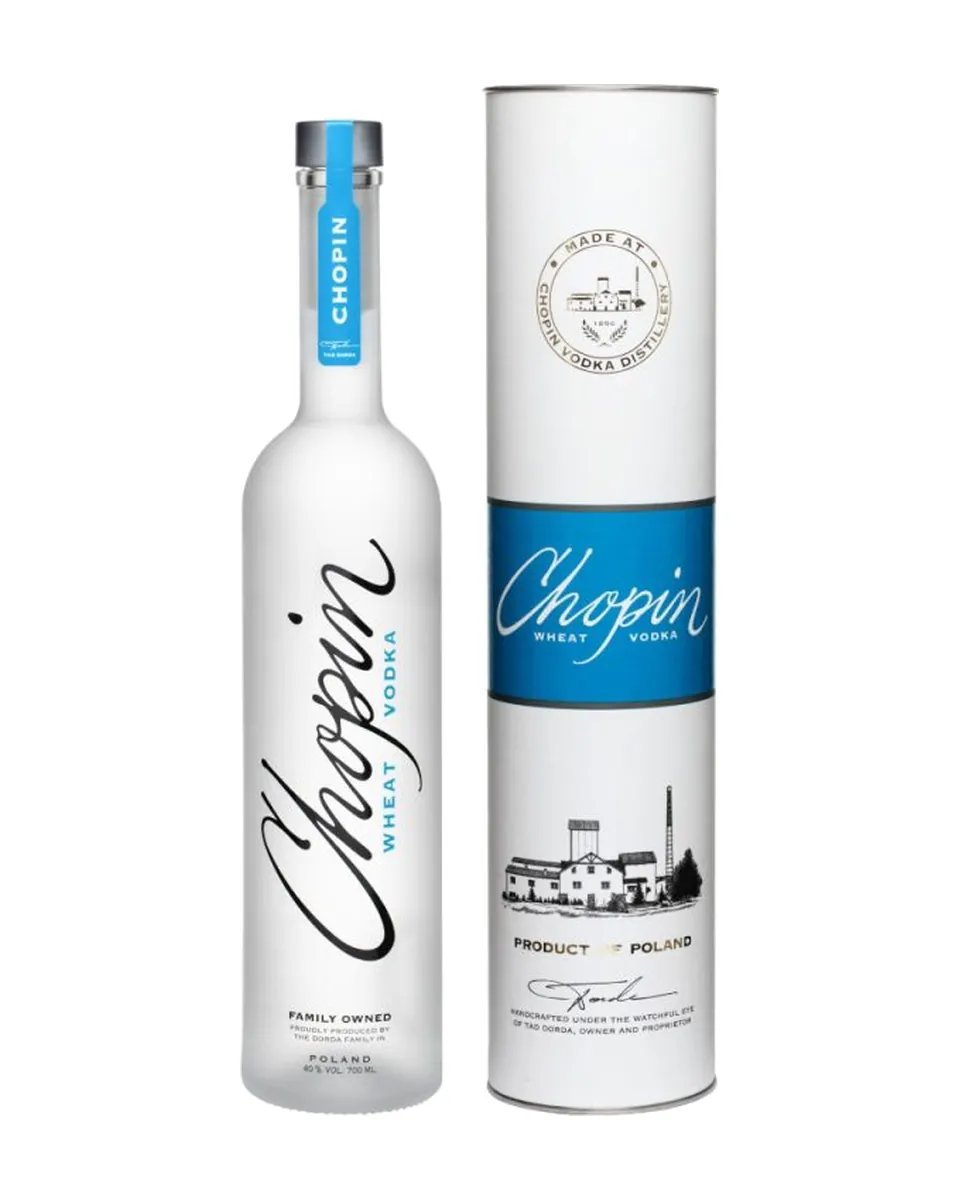 Butelka Wódka Chopin Wheat Biała Tuba