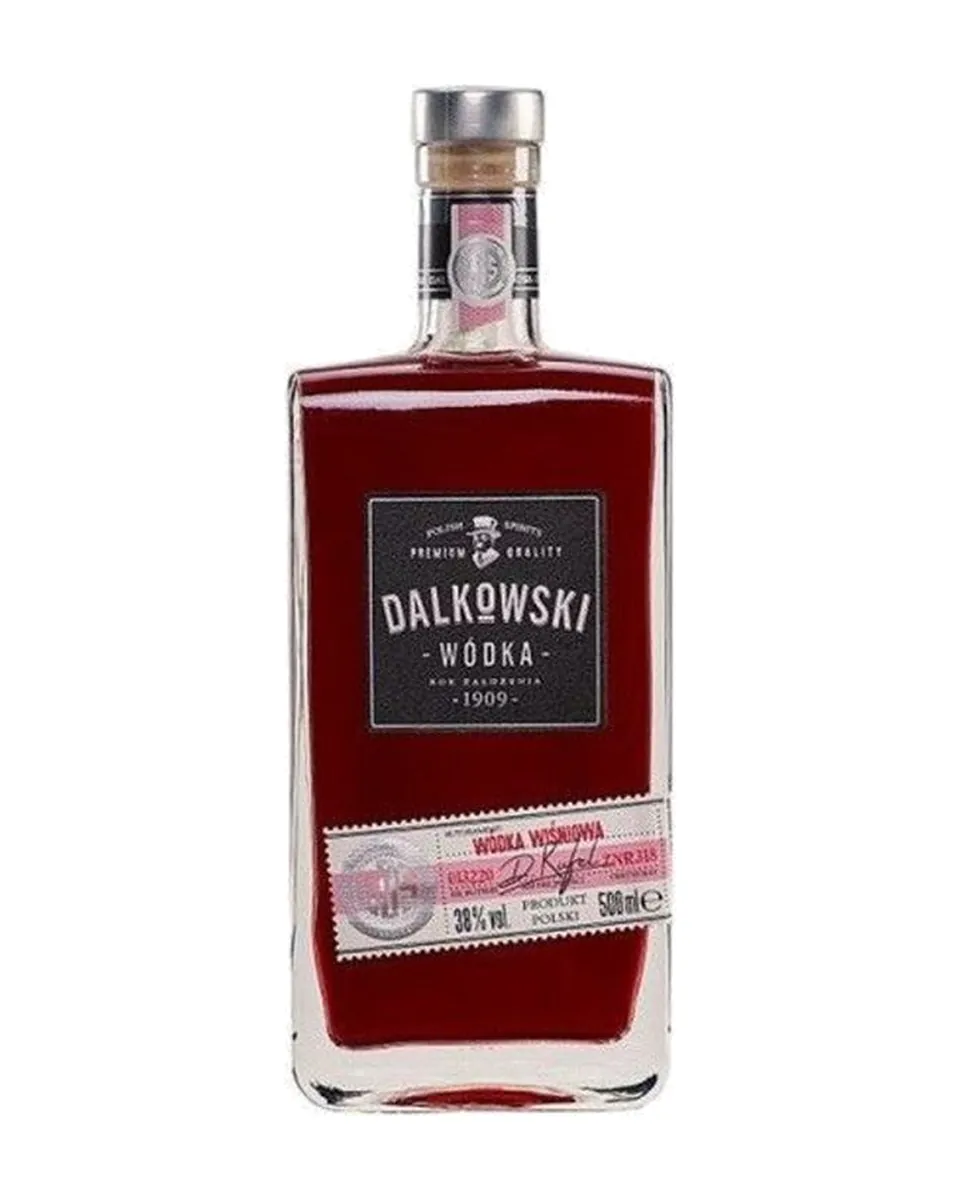 Butelka Wódka Dalkowski Wiśniowa