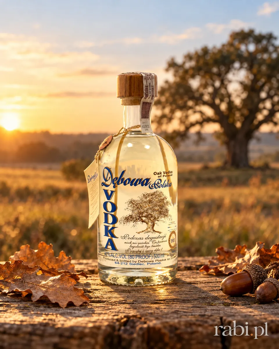 Butelka Wódka Dębowa De Chene