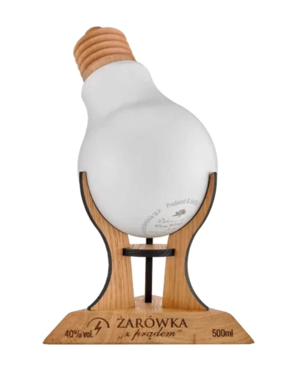 Butelka Wódka Dębowa Excellent Żarówka
