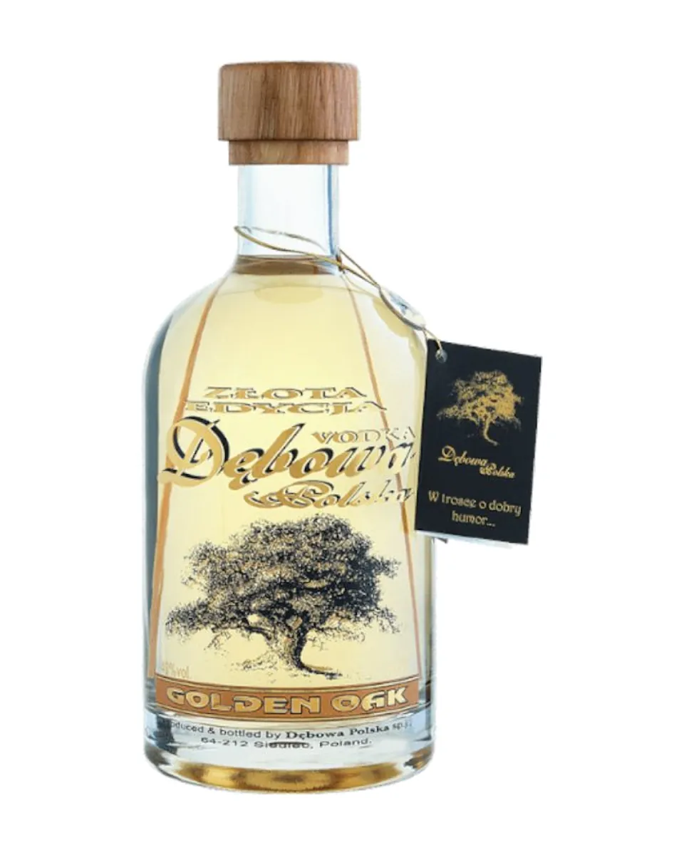 Butelka Wódka Dębowa Golden