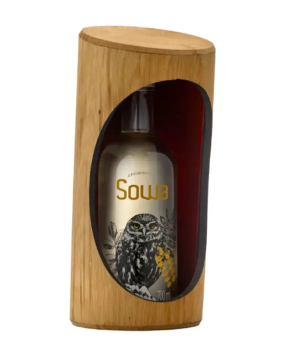 Butelka Wódka Dębowa Golden Sowa Dziupla
