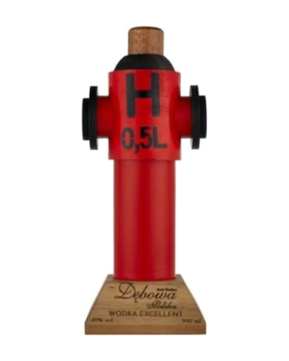 Butelka Wódka Dębowa Hydrant