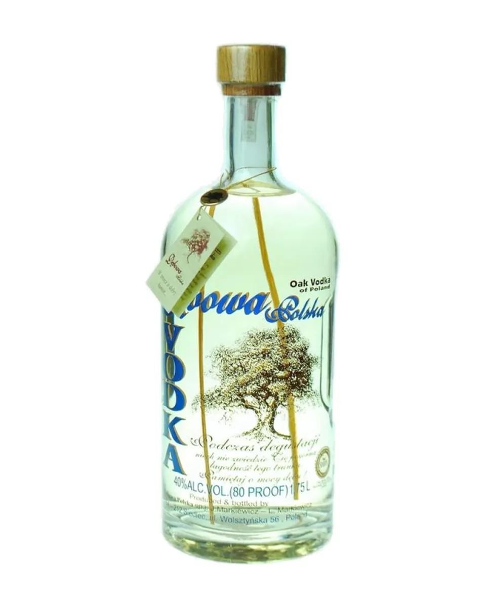Butelka Wódka Dębowa Polska
