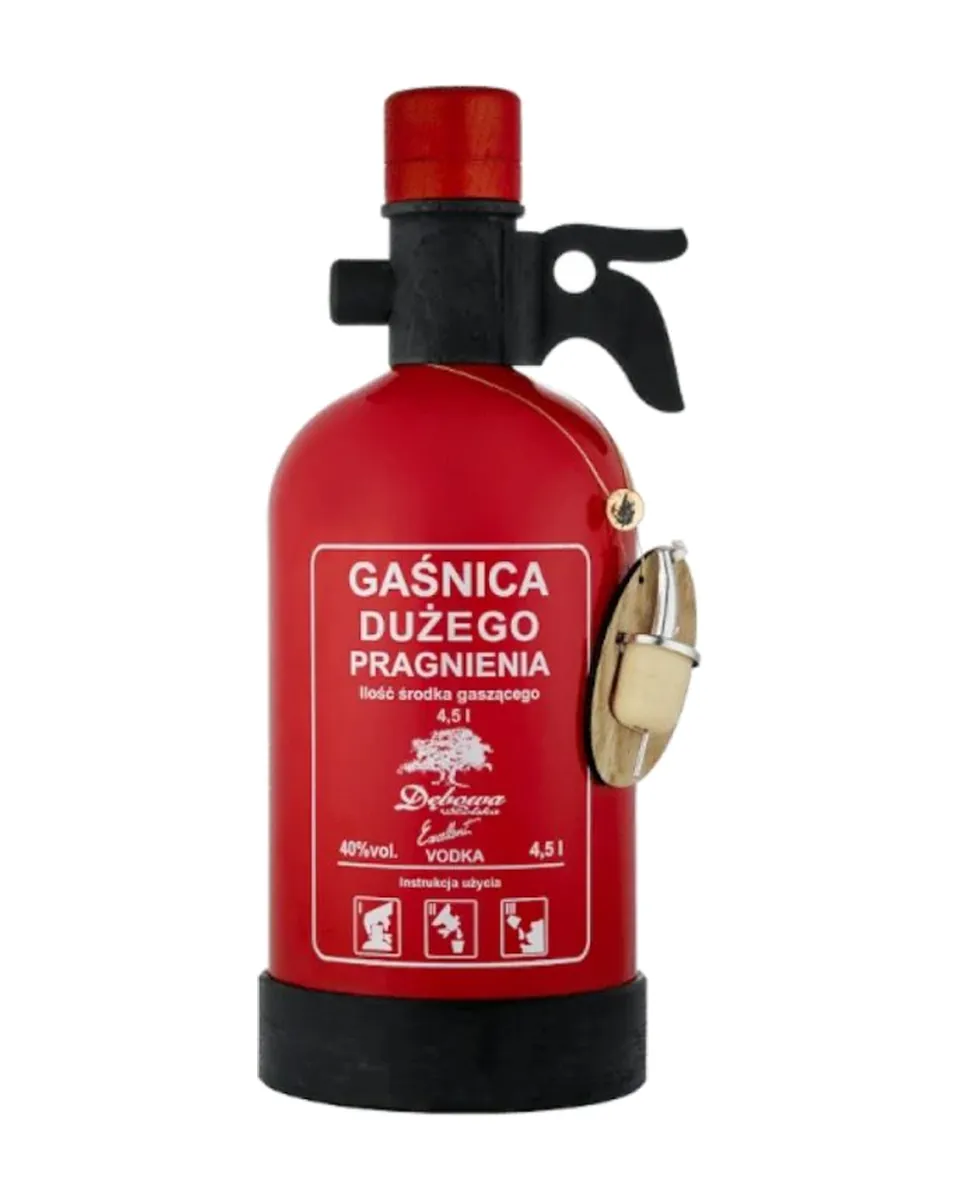 Butelka Wódka Dębowa Polska Gaśnica