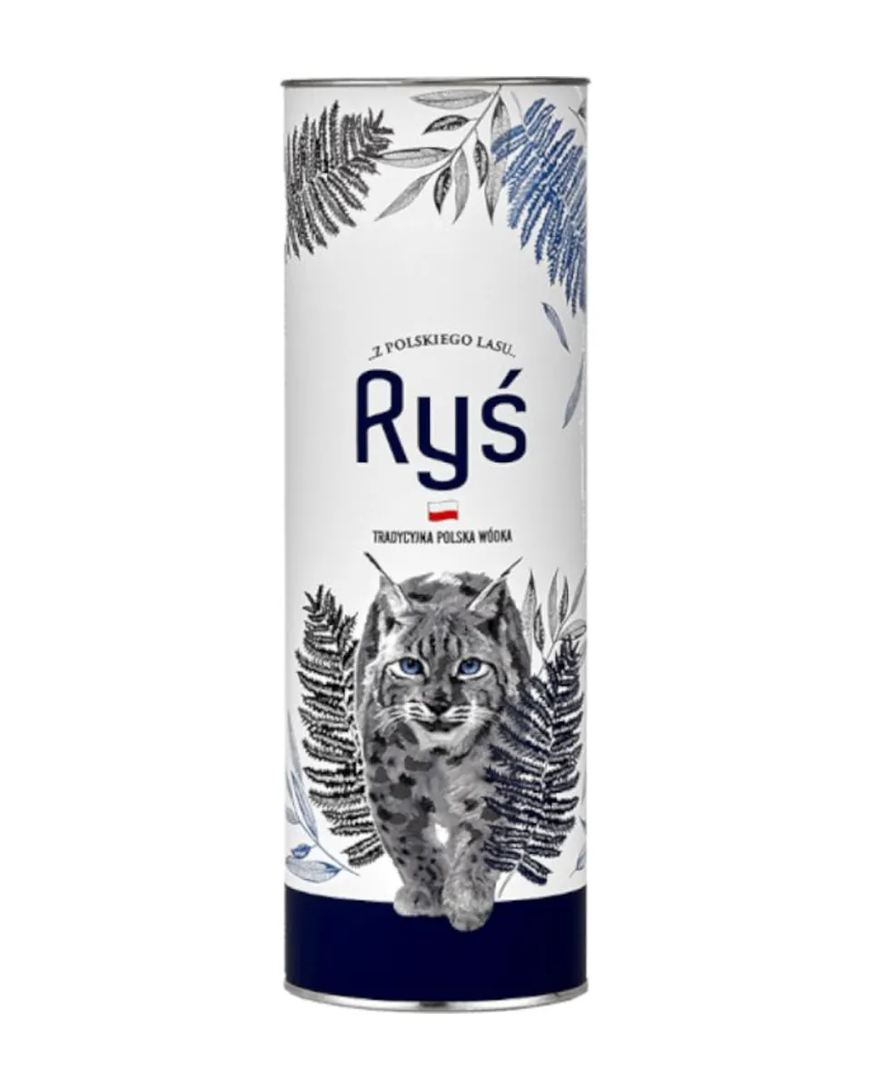 Butelka Wódka Dębowa Tuba Ryś
