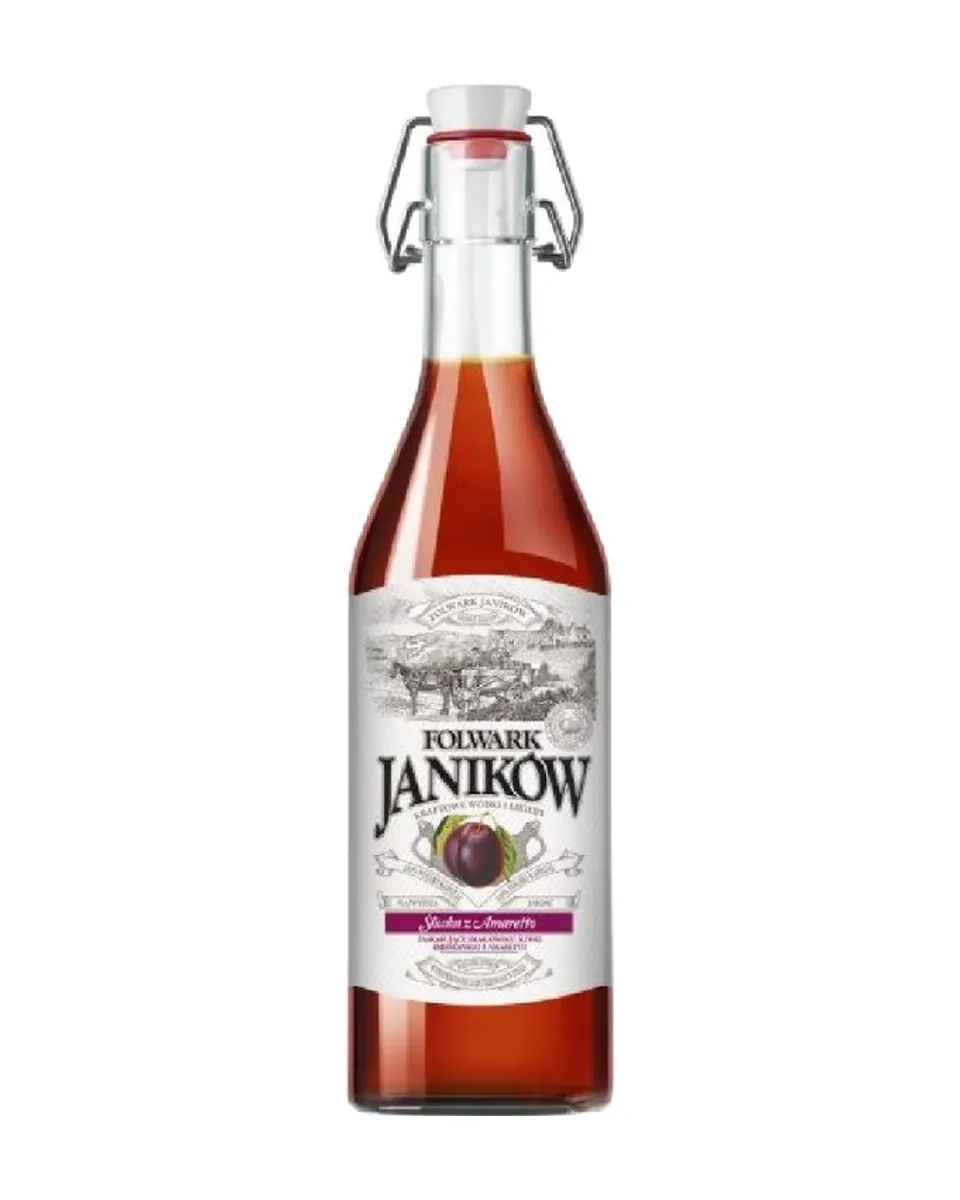 Butelka Wódka Folwark śliwka z amaretto