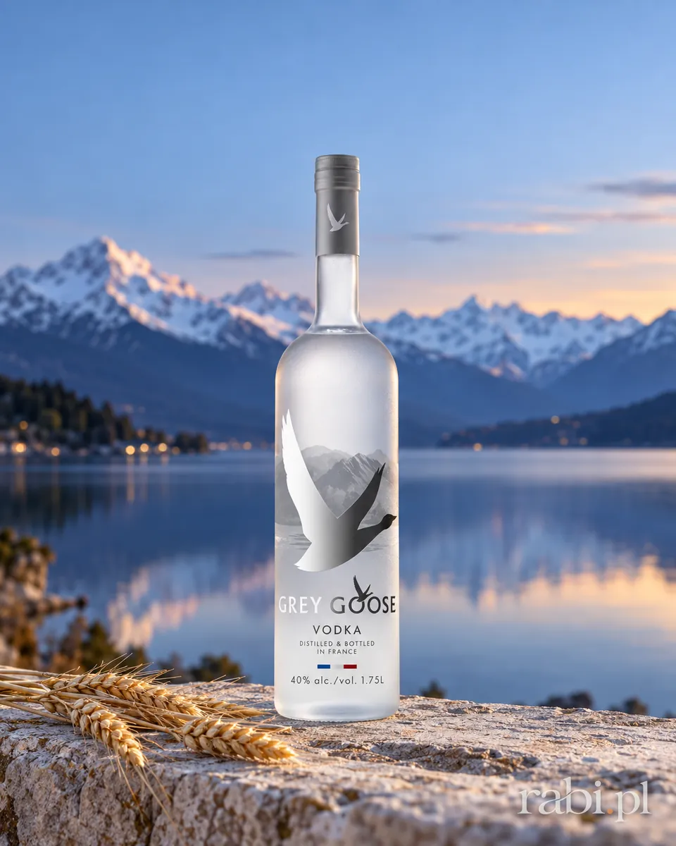 Butelka Wódka Grey Goose Aurora w aranżacji
