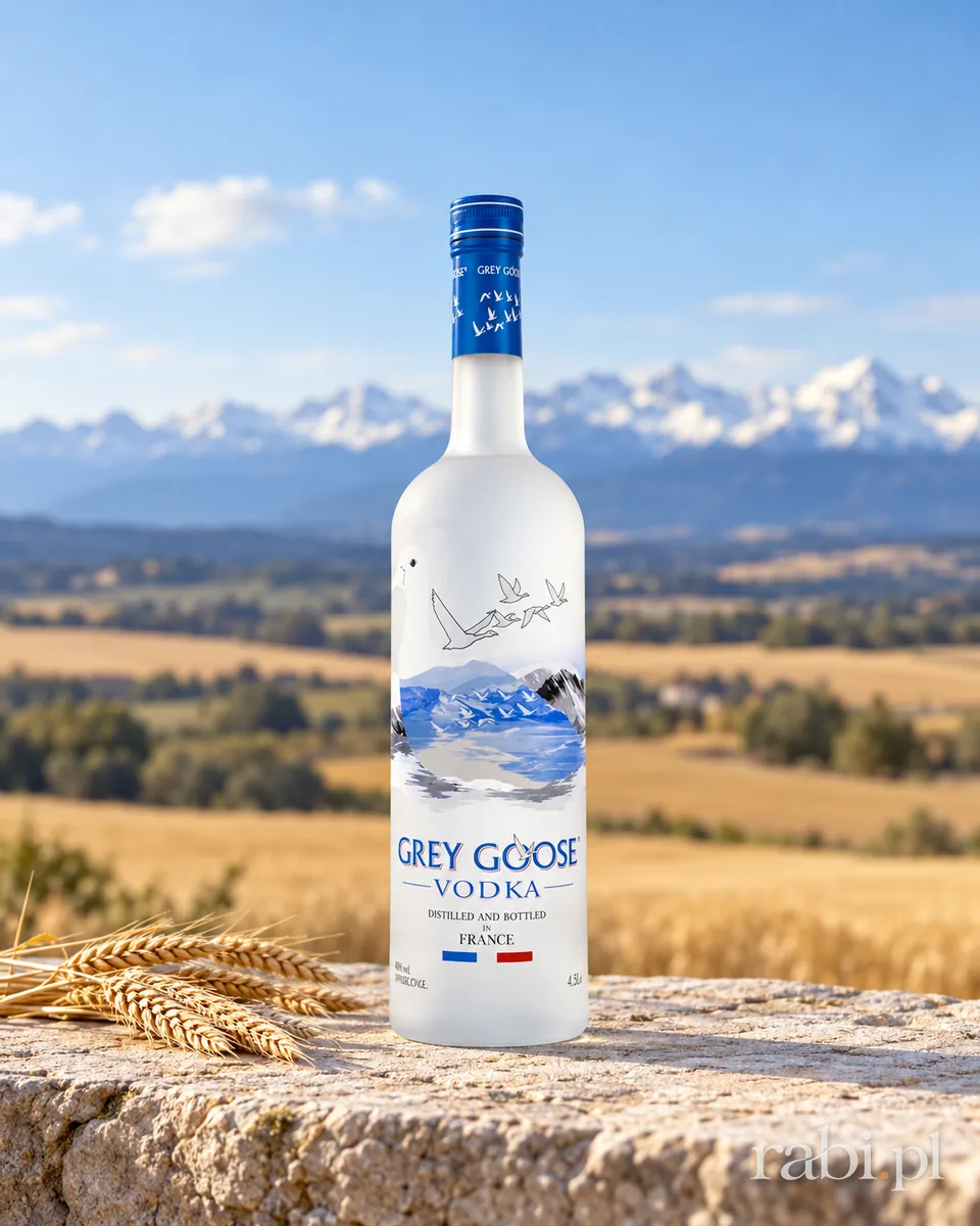 Butelka Wódka Grey Goose Giga butelka w aranżacji