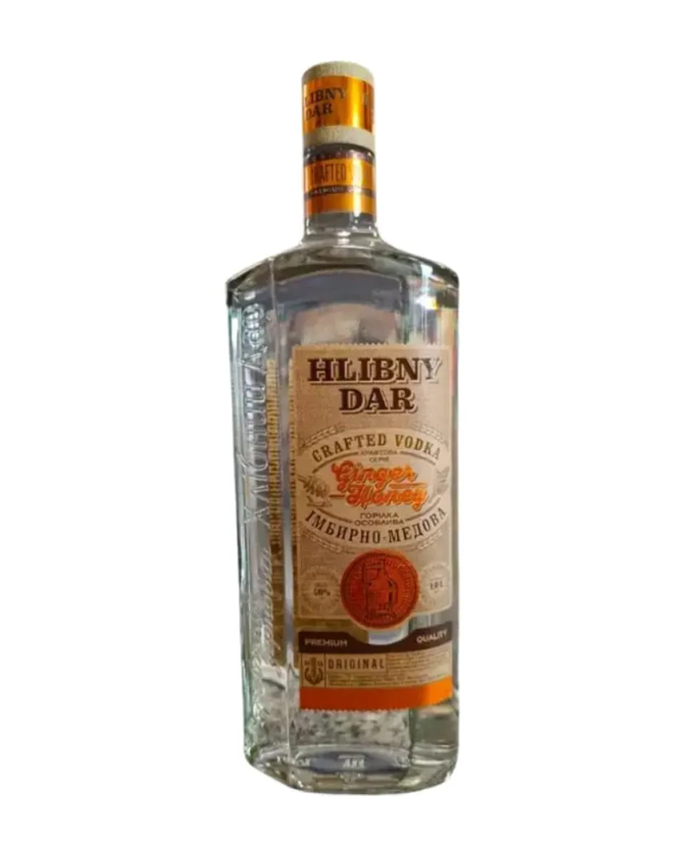 Butelka Wódka Hlibny Dar Craft Ginger Honey