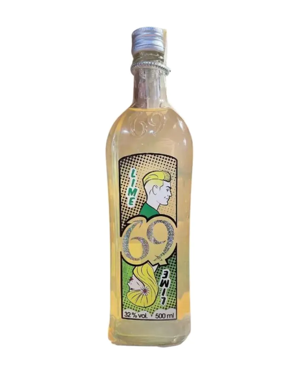 Butelka Wódka Imprezowa 69 Lime