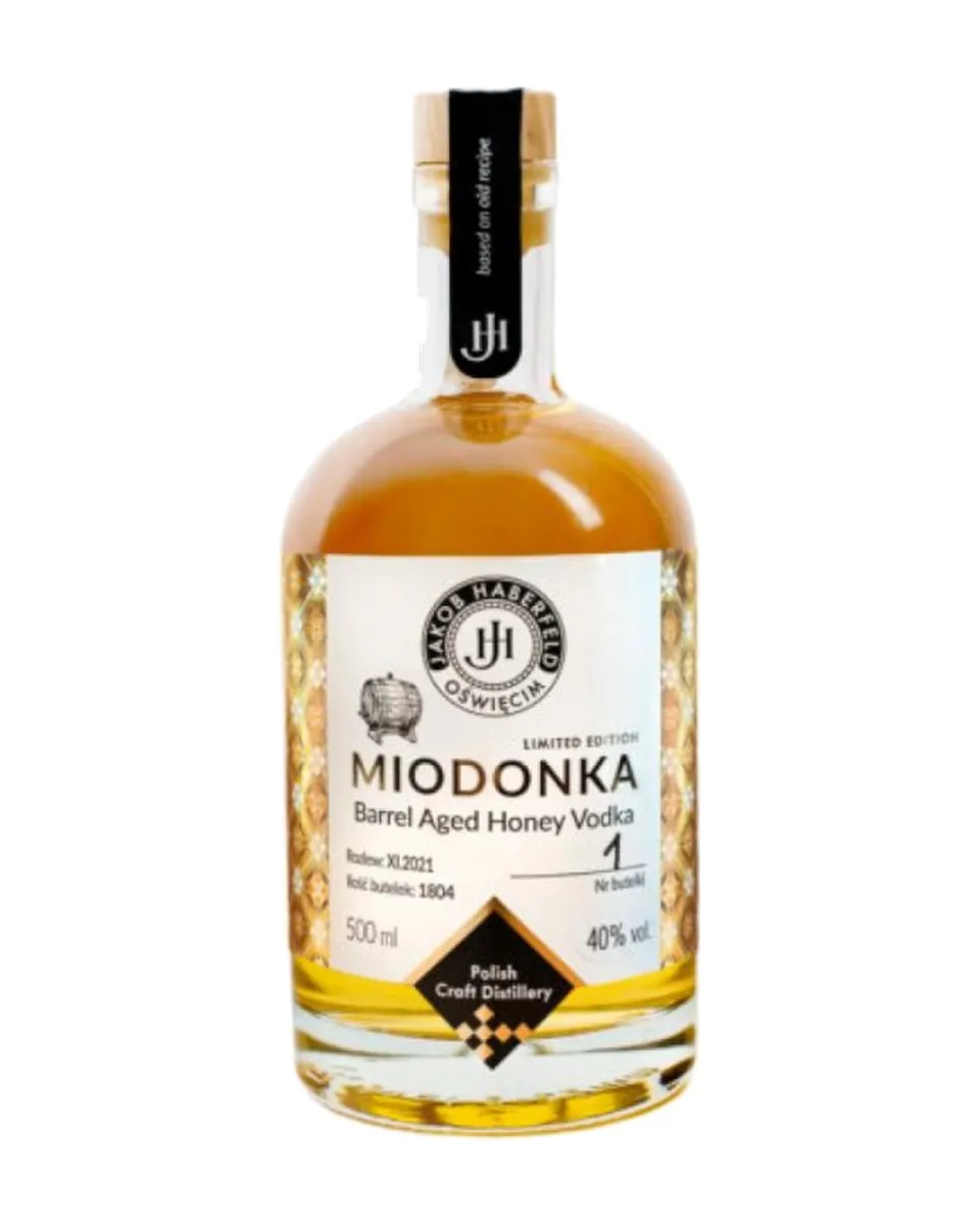 Butelka Wódka Jakob Haberfeld Barrel Aged Honey